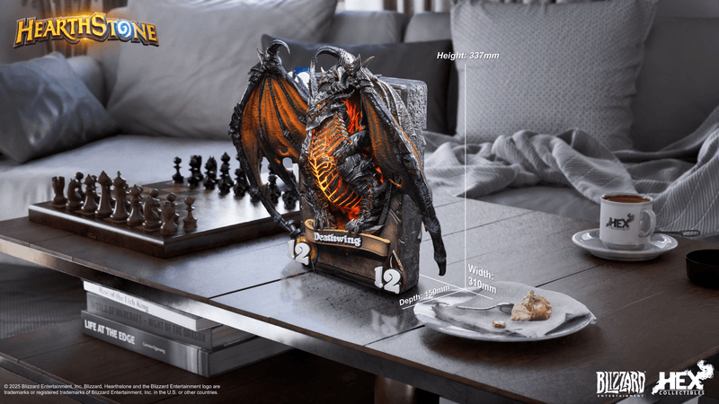 HEX Collectibles Blizzard Hearthstone® Deathwing Art Statue | 6978082551212
