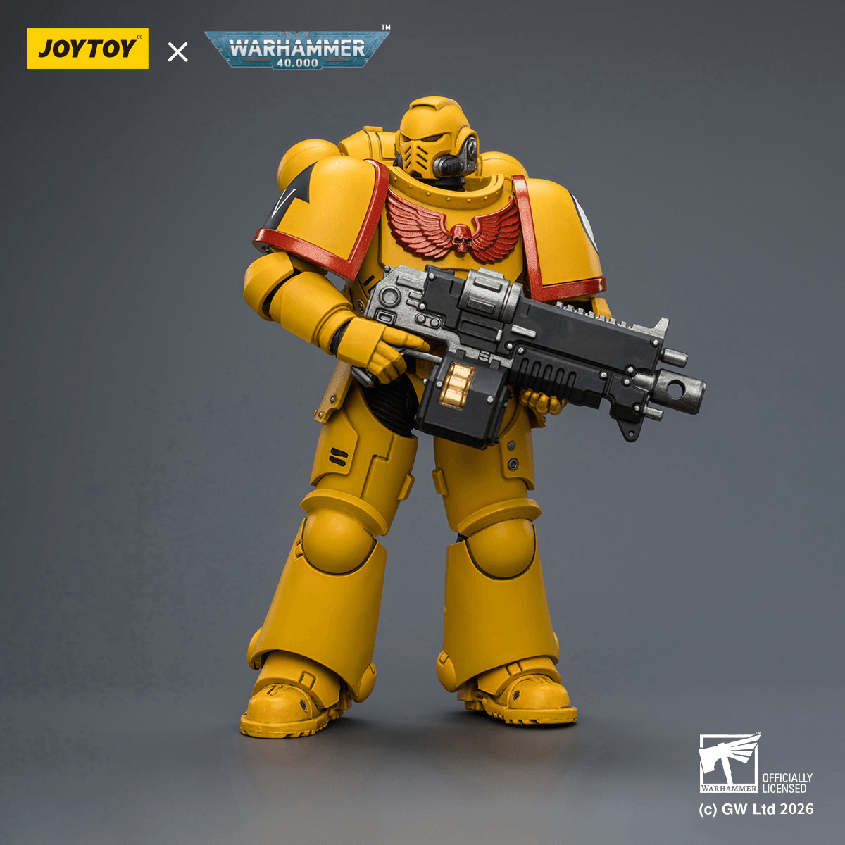 Imperial Fists Intercessor with Bolt Rifle, Bolt Pistol and Chainsword | 6927054403844