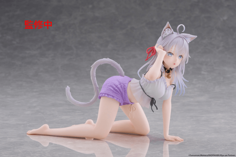 TAITO Alya Sometimes Hides Her Feelings in Russian Desktop Cute Figure - Alya (Cat Ear Roomwear Ver.) | 840342403929