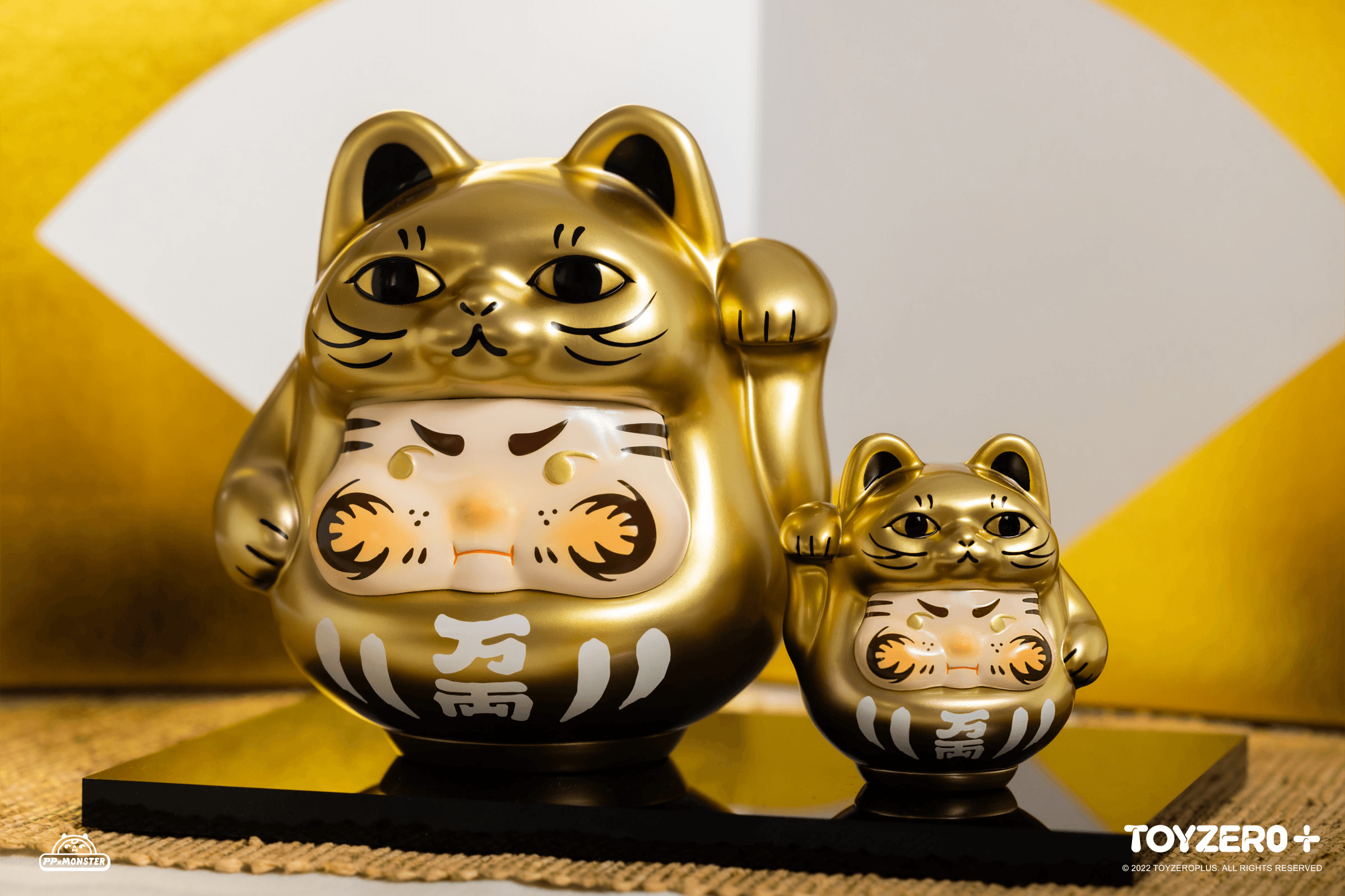 200% PP Lucky Cat Daruma (Golden cat edition) | 796548113318