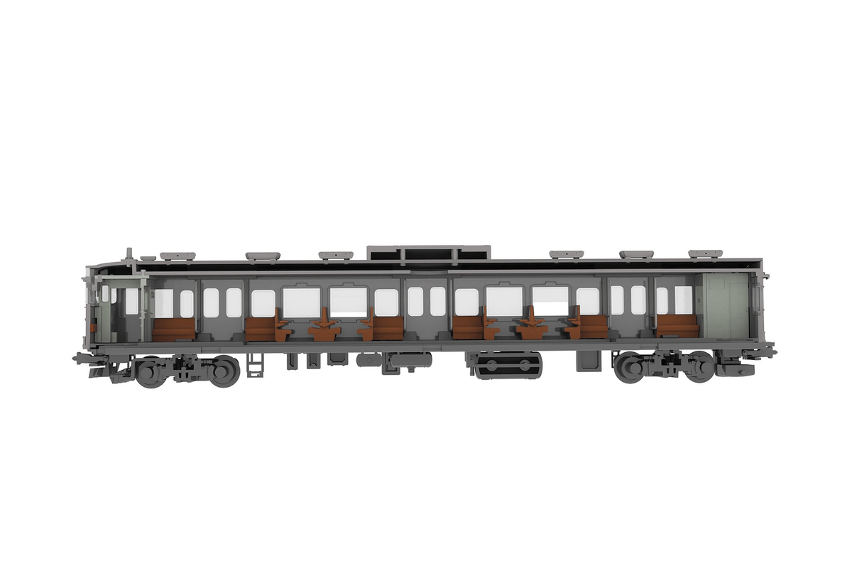 Semi-cross seat interior set A (brown)