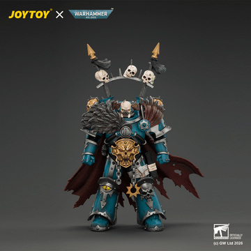 Alpha Legion Chaos Lord with Plasma Pistol and Accursed Weapon