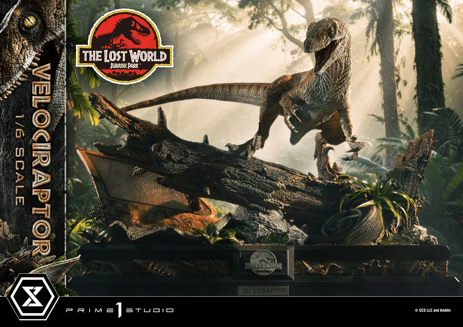 Legacy Museum Collection The Lost World: Jurassic Park (Film) Velociraptor Bonus Version 1/6 Scale | 4582647122698