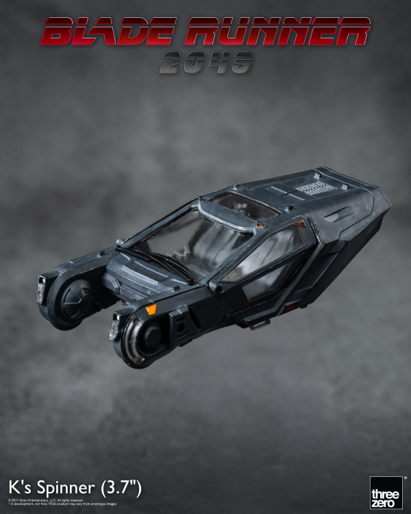 threezero Blade Runner 2049 - K's Spinner (3.7") | 4895250816022