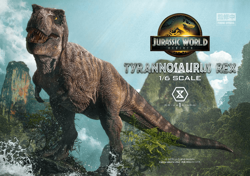 Prime 1 Studio Legacy Museum Collection Jurassic World Rebirth Tyrannosaurus Rex 1/6 Scale | 458264712222