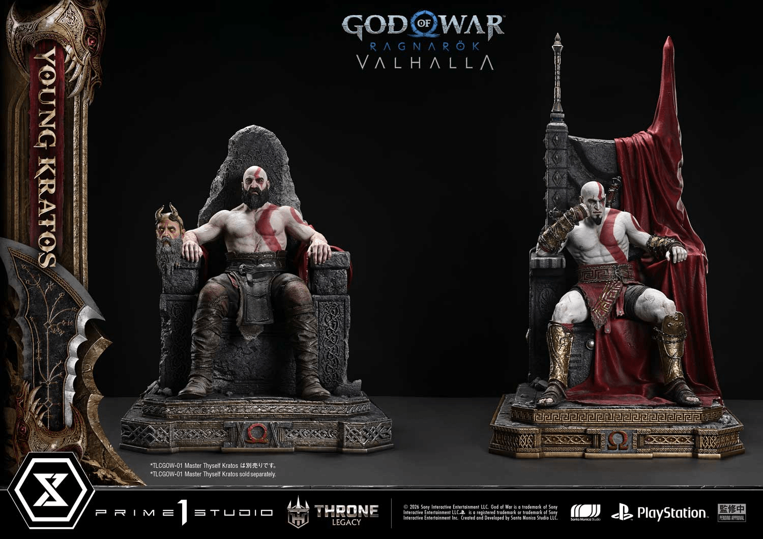 Throne Legacy God of War: Ragnarok Young Kratos Bonus Version | 4582647123411