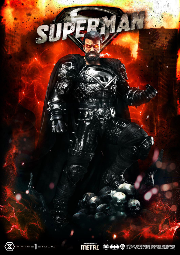Prime 1 Studio Museum Masterline Dark Nights: Metal (Comics) Superman Black Version | 4580708043500