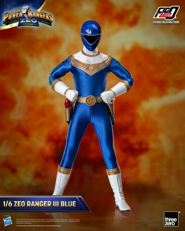 Three Zero Power Rangers Zeo - FigZero 1/6 Zeo Ranger III Blue | 4895250810372