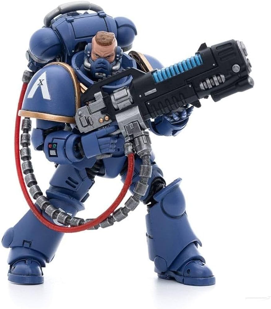 Joy Toy Ultramarines Hellblasters Sergeant Ulaxes | 6973130375352