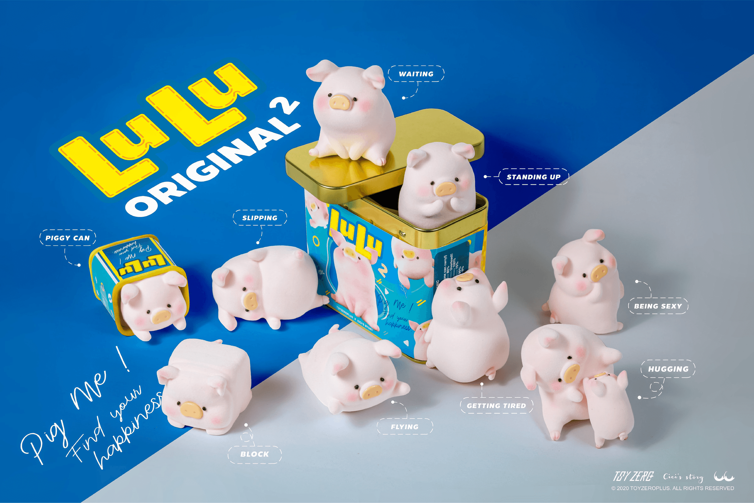 LuLu The Piggy - The Original 2nd Series (Can Set) | 794712176282