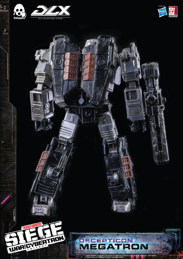 threezero Transformers: War for Cybertron Trilogy - DLX Megatron | 4895250816350