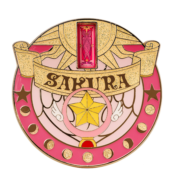 Cardcaptor Sakura 25th Anniversary Metal Badge: Star Wand | 4580590197244