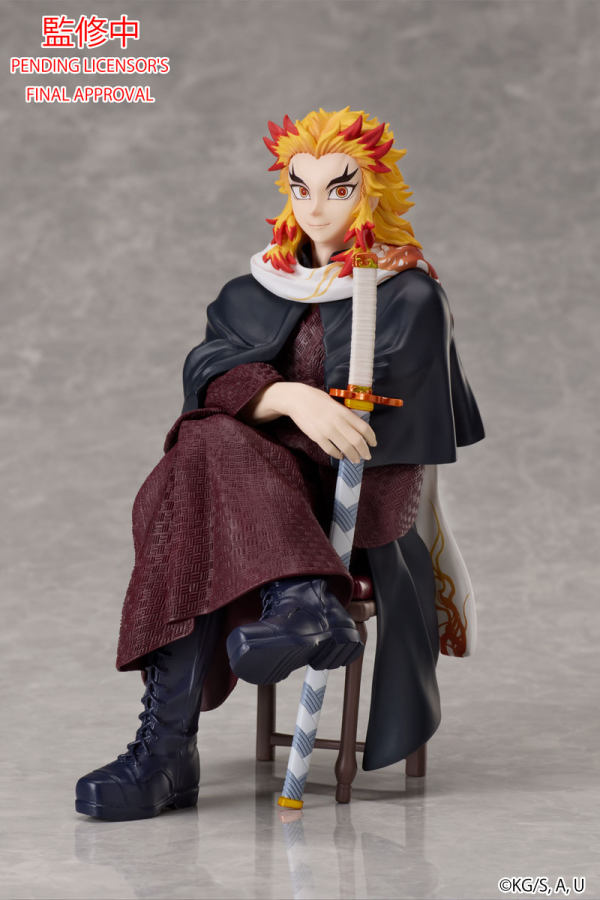 ANIPLEX Demon Slayer: Kimetsu no Yaiba Kyojuro Rengoku NON Scale Figure | 4534530930804