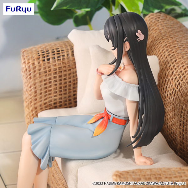Rascal Does Not Dream Series Noodle Stopper Figure -Mai Sakurajima Summer Outfit ver.- | 4582655075542