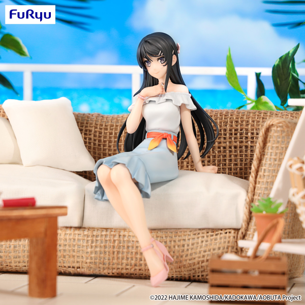 Rascal Does Not Dream Series Noodle Stopper Figure -Mai Sakurajima Summer Outfit ver.- | 4582655075542
