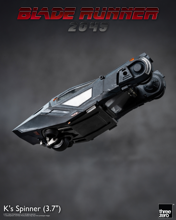 threezero Blade Runner 2049 - K's Spinner (3.7") | 4895250816022