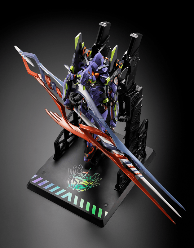 TAMASHII NATIONS EVANGELION TEST TYPE-01 30th with the spear of Gaius EVANGELION, TAMASHII NATIONS METAL BUILD | 4573102676337