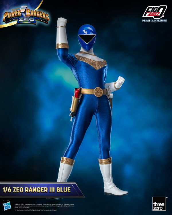 Three Zero Power Rangers Zeo - FigZero 1/6 Zeo Ranger III Blue | 4895250810372