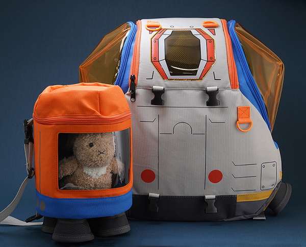 Sumito Owara Original Design Spaceship Backpack NSS-319 | 4580590190818