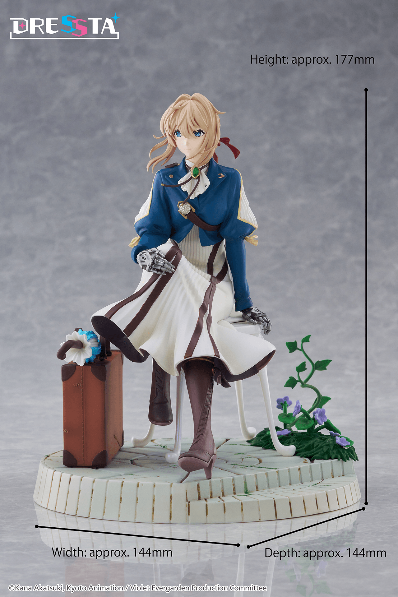 Violet Evergarden DRESSTA Statue Figure - Violet Evergarden | 840342404322