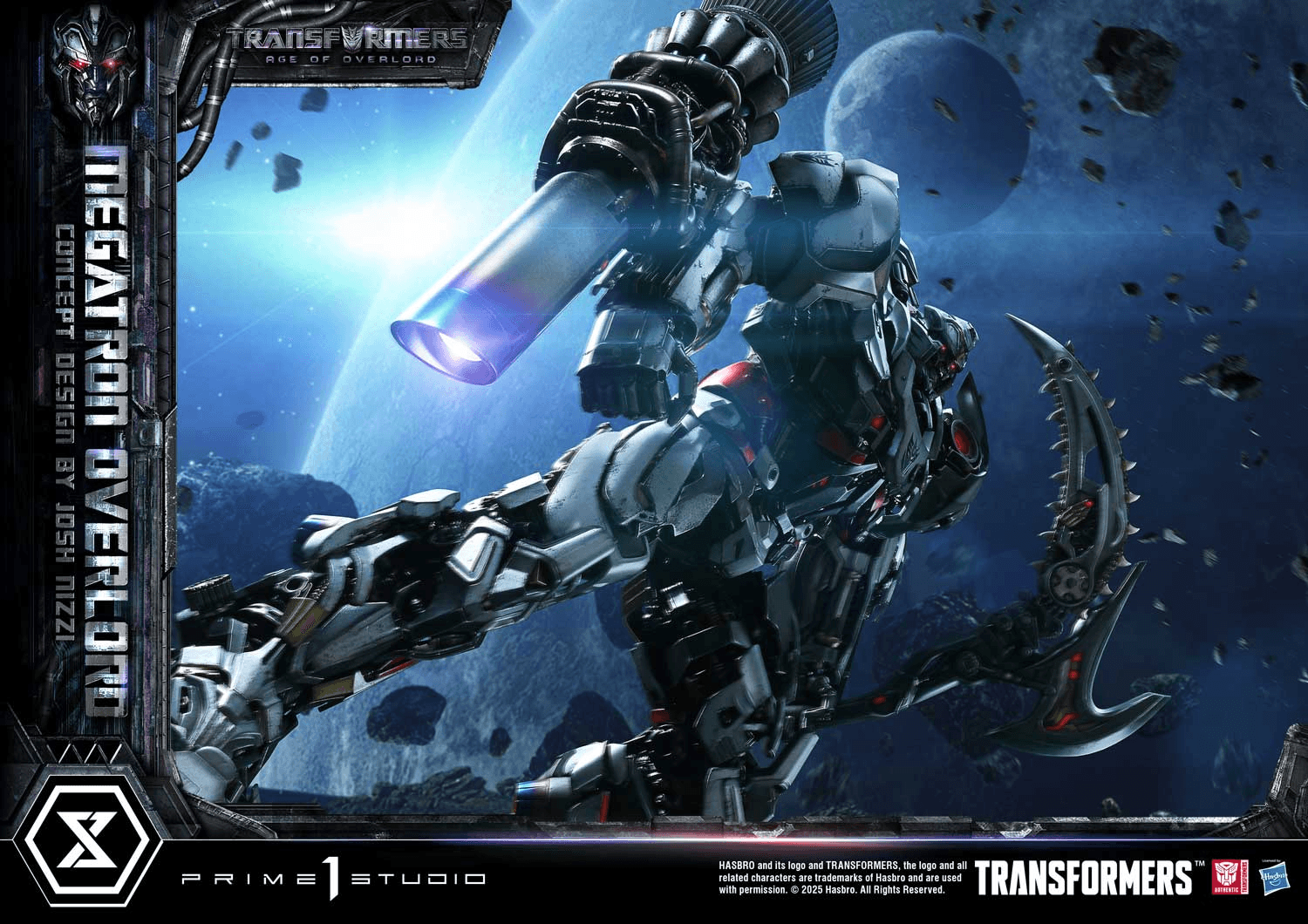 Museum Masterline Transformers Generations I Megatron Overlord (Design by Josh Nizzi) Bonus Version | 4582647122285