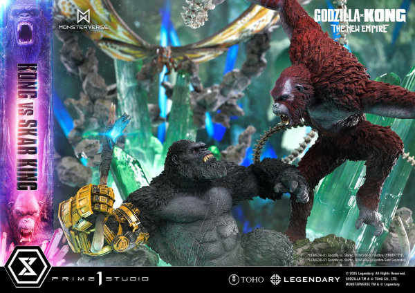 Prime 1 Studio Ultimate Diorama Masterline Godzilla x Kong: The New Empire (Film) Kong vs Skar King | 4582647121691