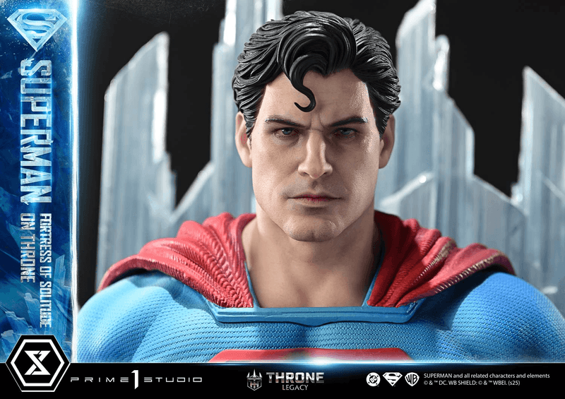 Prime 1 Studio Throne Legacy Superman (Comics) Superman Fortress of Solitude on Throne (Design by Gabriele Dell'Otto) Ultimate Bonus Version | 4582647122162
