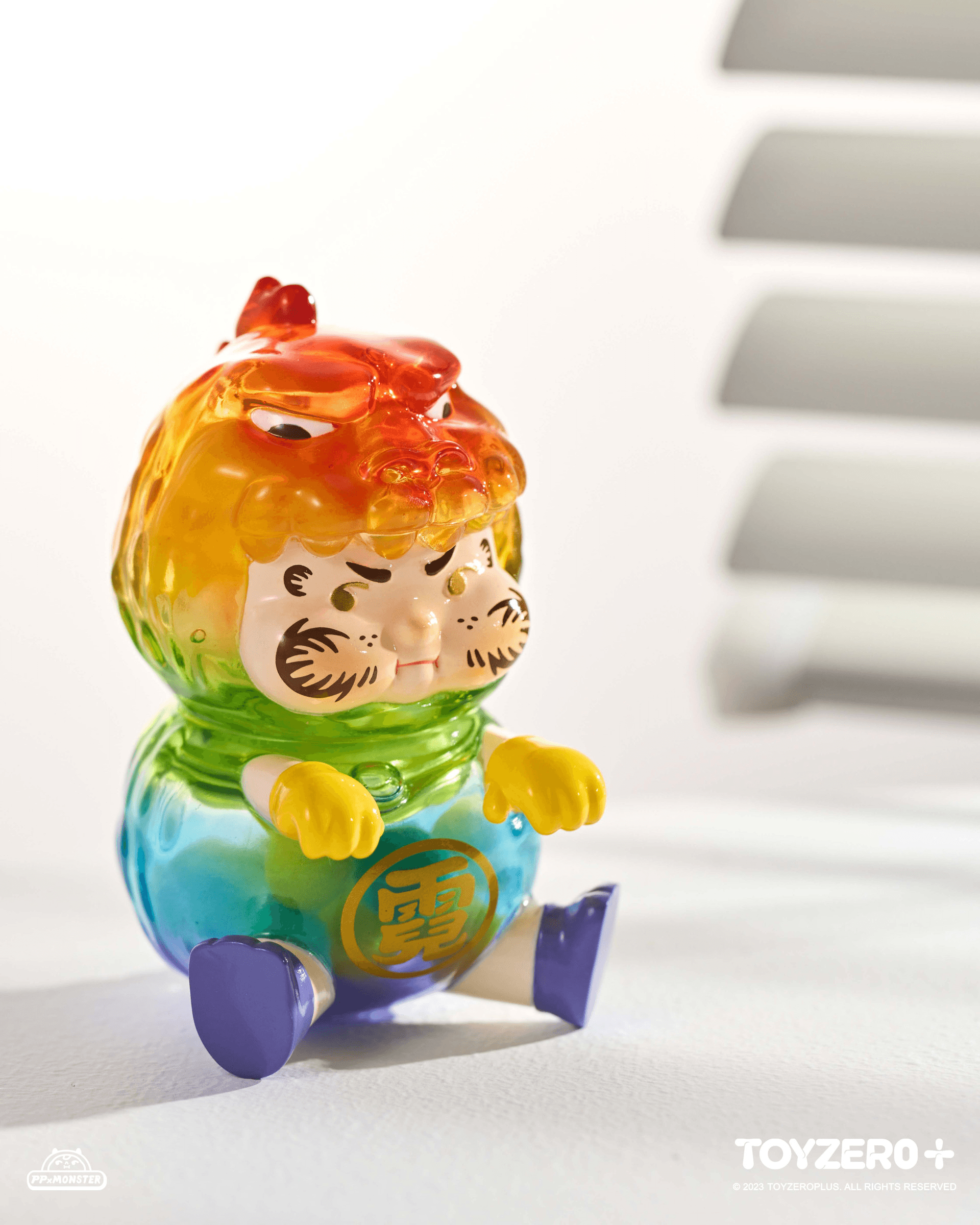 PP X MONSTER Rainbow Daruma Blind Box (Box of 6)