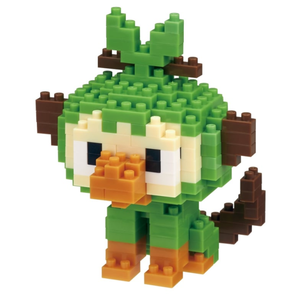 Kawada Grookey "Pokémon", Nanoblock Pokémon Series (Box/12) | 4972825216101