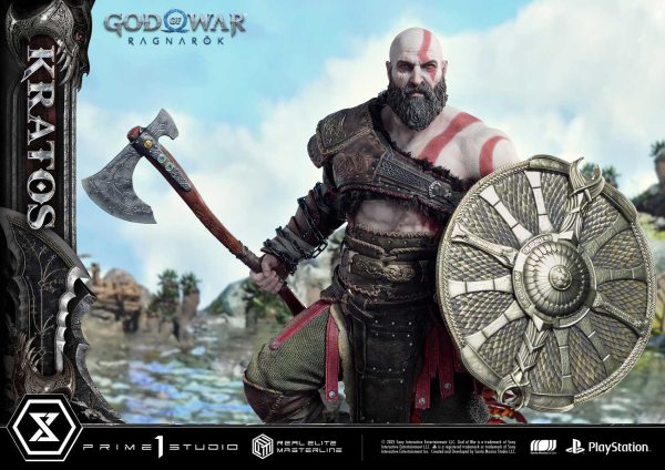 Prime 1 Studio Real Elite Masterline God of War: Ragnarok Kratos Ultimate Version | 4582647120793
