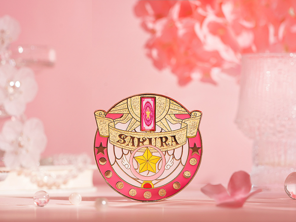 Cardcaptor Sakura 25th Anniversary Metal Badge: Star Wand | 4580590197244
