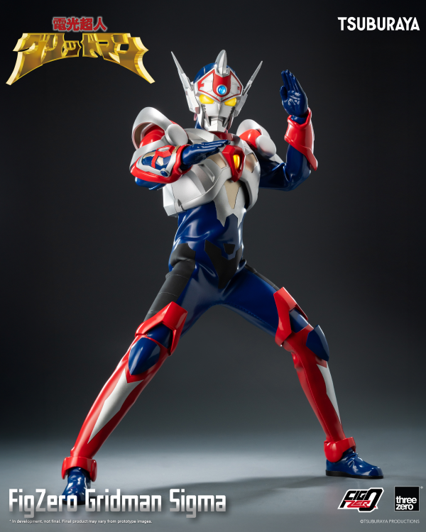 threezero Gridman the Hyper Agent: Revenge of Neo Evil Lord - FigZero Gridman Sigma | 4895250815858