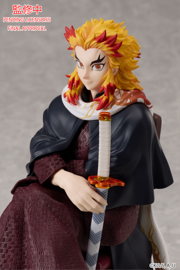 ANIPLEX Demon Slayer: Kimetsu no Yaiba Kyojuro Rengoku NON Scale Figure | 4534530930804
