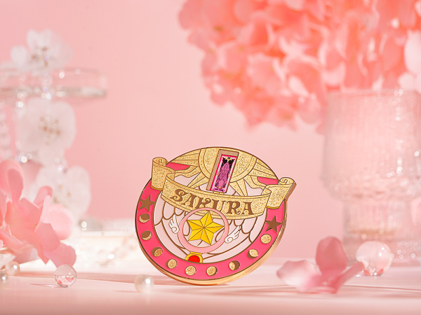 Cardcaptor Sakura 25th Anniversary Metal Badge: Star Wand | 4580590197244