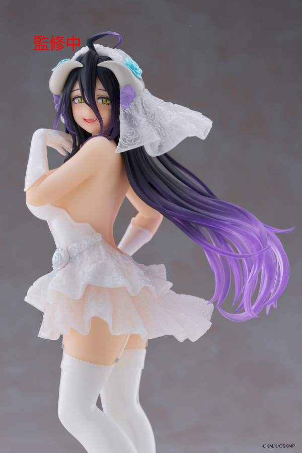 TAITO Overlord Coreful Figure - Albedo (Wedding Ver.) | 0840342403448