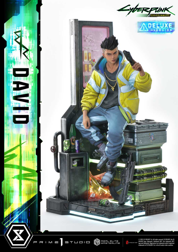 Prime 1 Studio Real Elite Masterline Cyberpunk: Edgerunners David Deluxe Bonus Version | 4582647121554