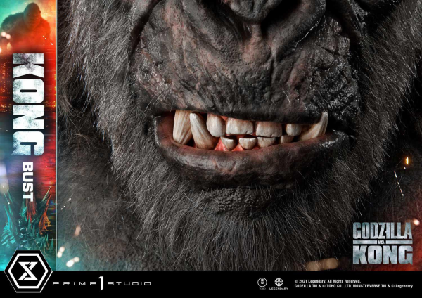 Prime 1 Studio Life Size Bust Godzilla vs Kong (Film) Kong | 4580708032122