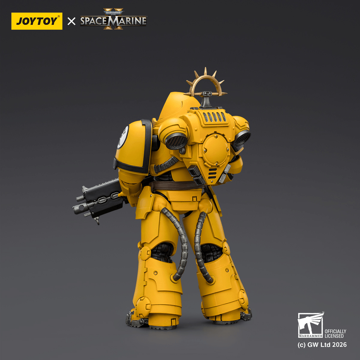 Game Edition Imperial Fists Heavy Intercessor with Heavy Bolt Rifle and Bolt Pistol | 6927054403653