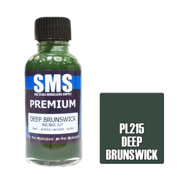 The Scale Modellers Supply (SMS) Premium DEEP BRUNSWICK 30ml | 744109798344