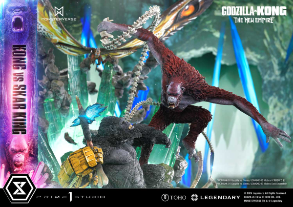 Prime 1 Studio Ultimate Diorama Masterline Godzilla x Kong: The New Empire (Film) Kong vs Skar King | 4582647121691