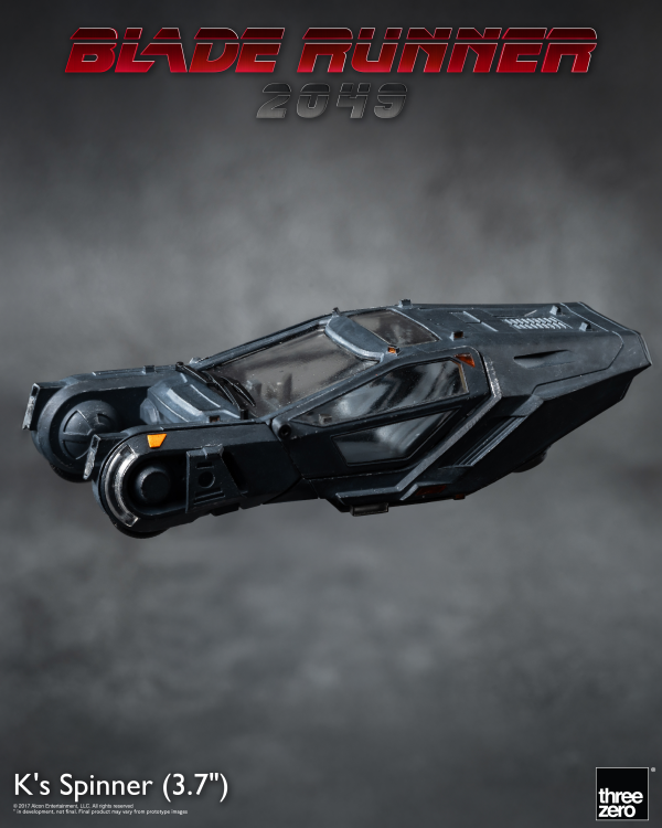 threezero Blade Runner 2049 - K's Spinner (3.7") | 4895250816022