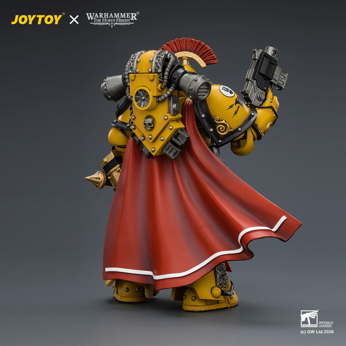 Imperial Fists Legion Praetor in Mk III Armour with Power Sword and Bolt Pistol | 6927054404216