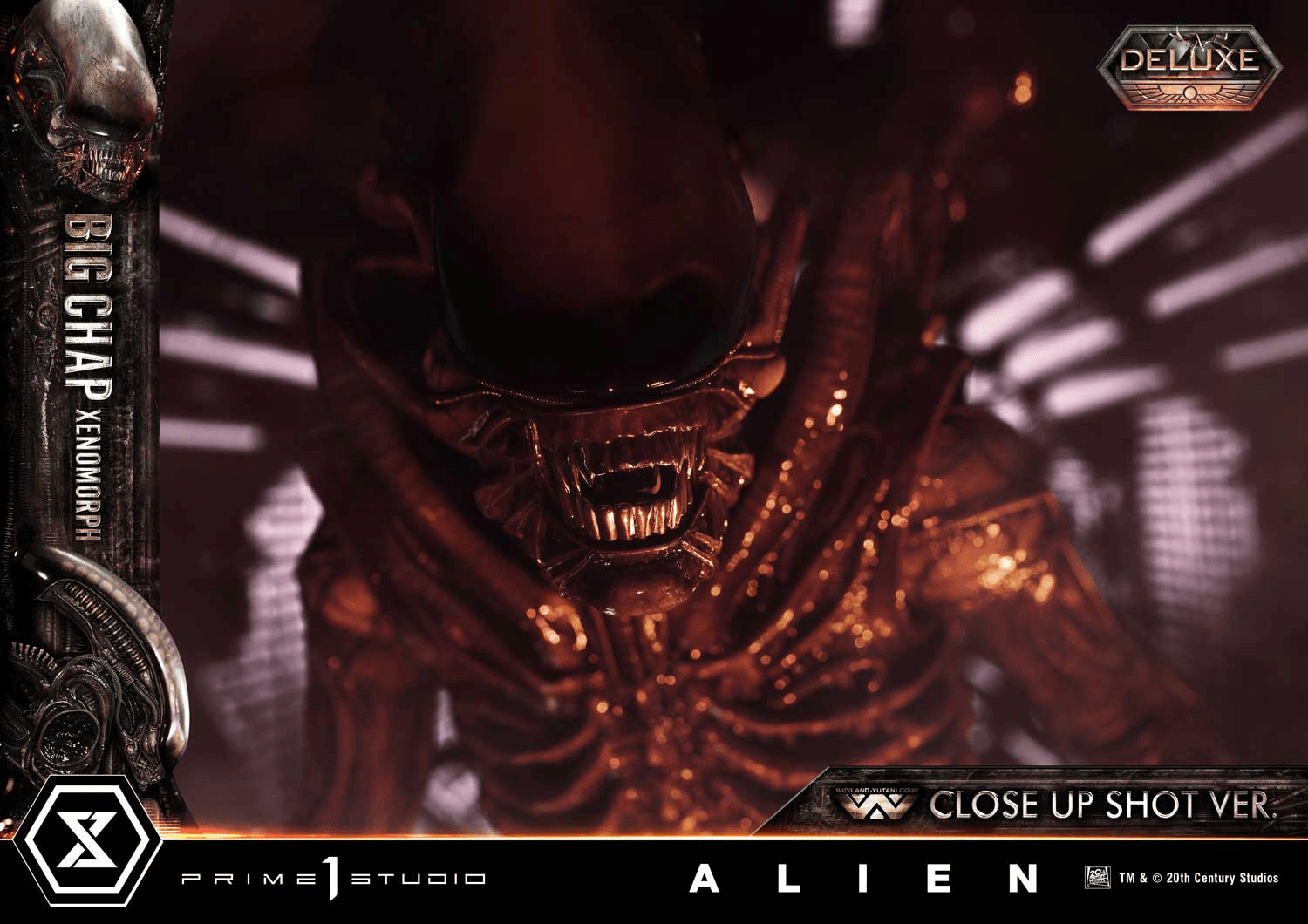 Museum Masterline XL Alien (Film) Big Chap Xenomorph Close Up Shot Ver. Deluxe Version | 4582647123978