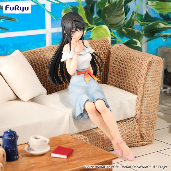 Rascal Does Not Dream Series Noodle Stopper Figure -Mai Sakurajima Summer Outfit ver.- | 4582655075542