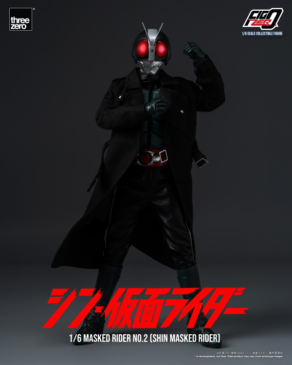 Three Zero FigZero 1/6 Masked Rider No.2 (SHIN MASKED RIDER) | 4895250807969