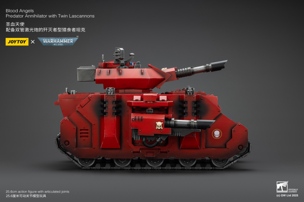 JOYTOY Blood Angels Predator Annihilator with Twin Lascannons | 6927054401499