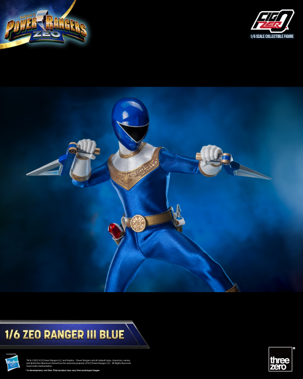 Three Zero Power Rangers Zeo - FigZero 1/6 Zeo Ranger III Blue | 4895250810372
