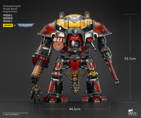 JOYTOY Imperial Knights House Raven Knight Errant | 6973130379305