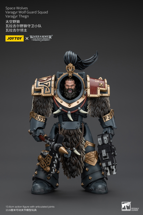 Joy Toy Space Wolves Varagyr Wolf Guard Squad Varagyr Thegn | 6973130376908