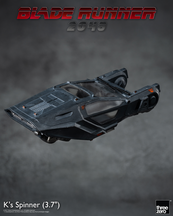 threezero Blade Runner 2049 - K's Spinner (3.7") | 4895250816022